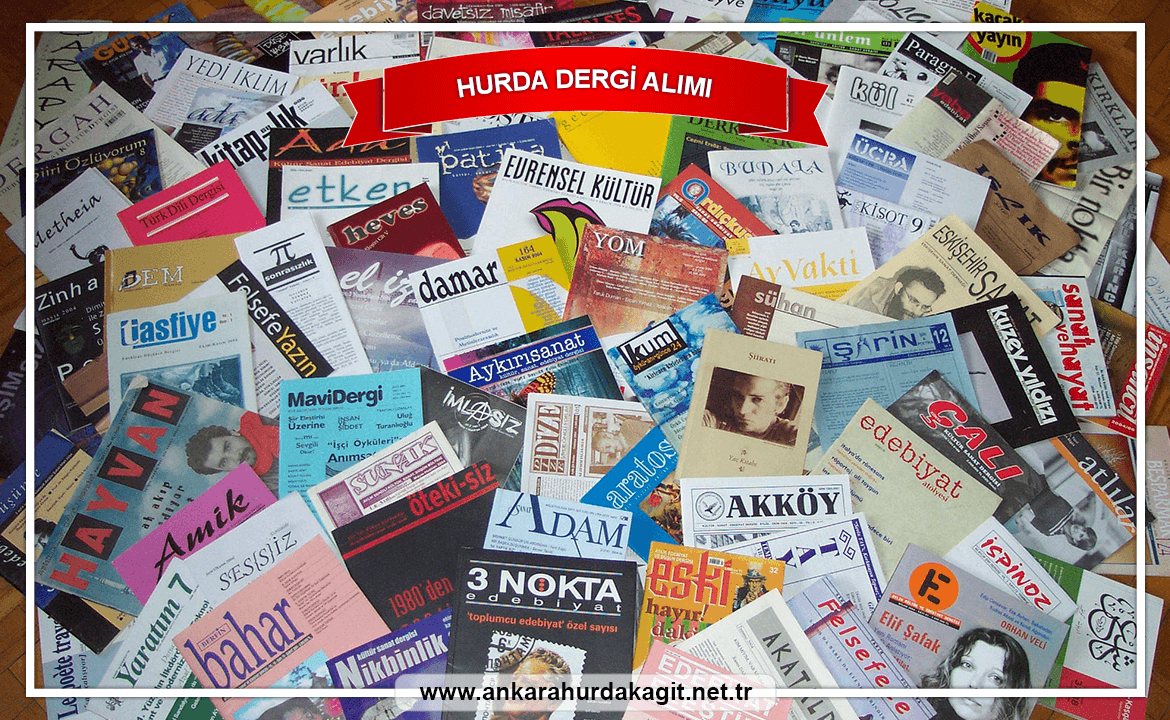 Hurda Dergi Fiyatları